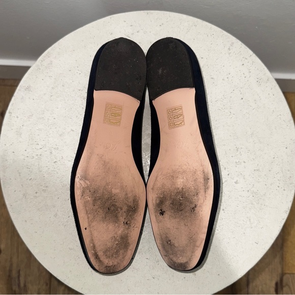 J Crew Navy Suede Loafers - Picture 7 of 10